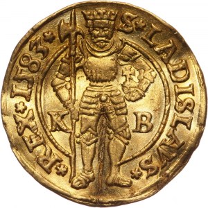 Węgry, Rudolf II, dukat 1583 KB, Kremnica