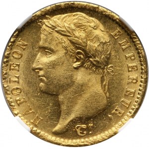 Francja, Napoleon I, 20 franków 1808 A, Paryż