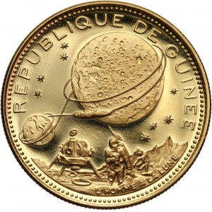 Guinea, 2000 Francs 1969, Apollo 11