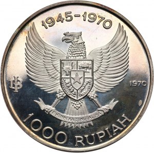 Indonezja, 1000 rupii 1970, generał Sudirman