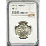 II RP, 5 złotych 1935, Warszawa, Józef Piłsudski