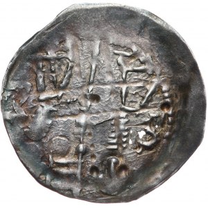 Bolesław I Wysoki 1163-1201, denar jednostronny, Wrocław