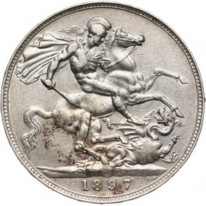 Wielka Brytania, Wiktoria, korona 1897