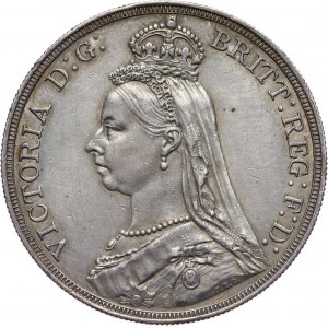 Wielka Brytania, Wiktoria, korona 1888
