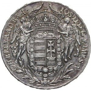 Węgry, Józef II, talar 1782 B, Kremnica