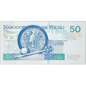 III RP, 50 złotych 25.03.1994, seria AA