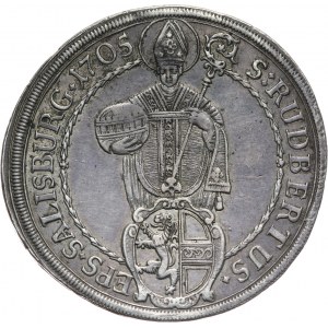 Austria, Salzburg, Johann Ernst von Thun und Hohenstein, Taler 1705