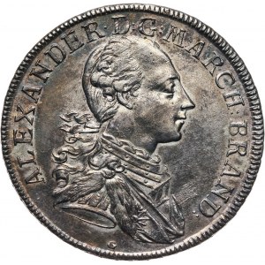 Niemcy, Brandenburgia-Ansbach, Aleksander, talar 1777 G, Schwabach