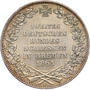 Germany, Bremen, Taler 1865 B, Hannover