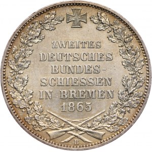 Niemcy, Brema, talar 1865 B, Hanower