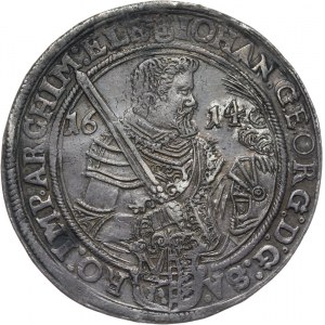 Germany, Saxony, Johann Georg I, Taler 1614, Dresden