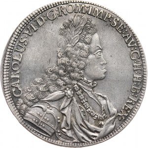 Austria, Karl VI (1711-1740), 1/2 Taler ND, Hall