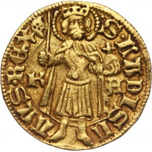 Węgry, Maciej Korwin 1458-1490, goldgulden bez daty, Kremnica