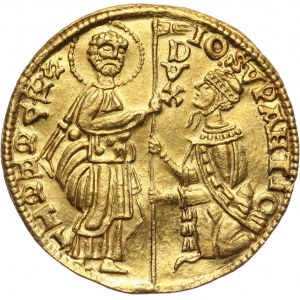 Włochy, Wenecja, Giovanni Soranzo 1312-1328, cekin