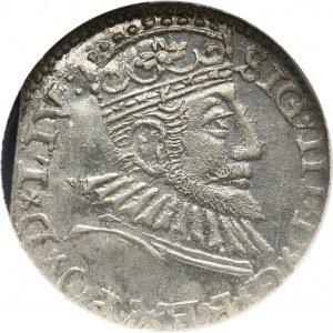 Zygmunt III Waza, trojak 1593, Ryga