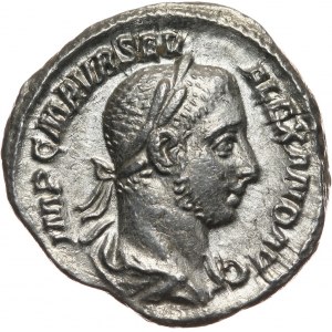 Cesarstwo Rzymskie, Aleksander Sewer 222-235, denar, Rzym