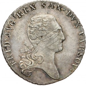 Księstwo Warszawskie, Fryderyk August I, 1/3 talara 1812 IB, Warszawa