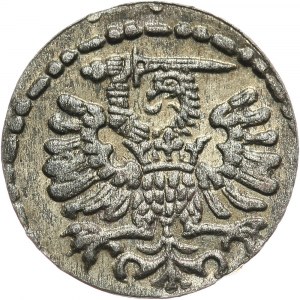 Zygmunt III Waza, denar 1596, Gdańsk