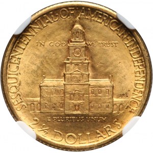 USA, 2 1/2 Dollars 1926, US Sesquicentennial
