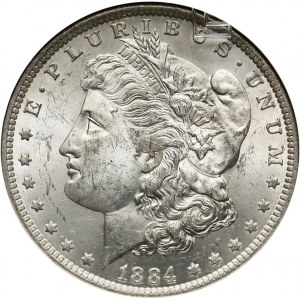USA, Dollar 1884 O, New Orlean, Morgan