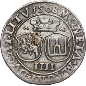 Zygmunt II August, czworak 1568, Wilno