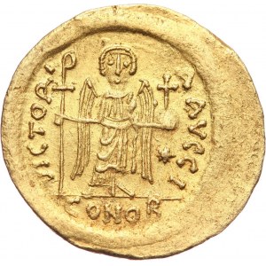 Byzantine Empire, Maurice Tiberius 582-602, solidus, Constantinople