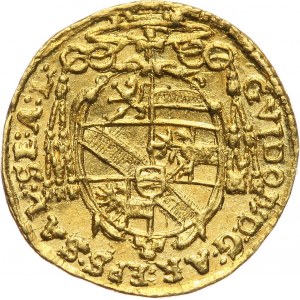 Austria, Salzburg, Guidobald von Thun und Hohenstein, 1/4 Ducat 1660