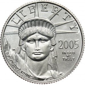 Stany Zjednoczone, 25 dolarów 2005, Statua Wolności