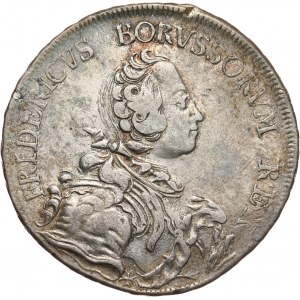 Niemcy, Brandenburgia-Prusy, Fryderyk II, talar 1750 B, Wrocław