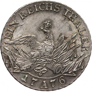 Germany, Brandenburg-Prussia, Friedrich II, Taler 1776 A, Berlin