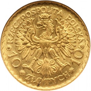 II RP, 10 złotych 1925, Bolesław Chrobry