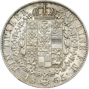 Germany, Prussia, Friedrich Wilhelm IV, Taler 1855 A, Berlin