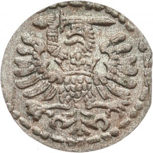 Zygmunt III Waza, denar 1595, Gdańsk