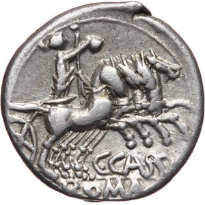 Roman Republic, C. Cassius Longinus 126 BC, Denar, Rome