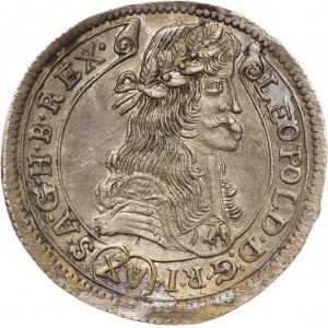 Hungary, Leopold I, 15 Kreuzer 1680 KB, Kremnitz