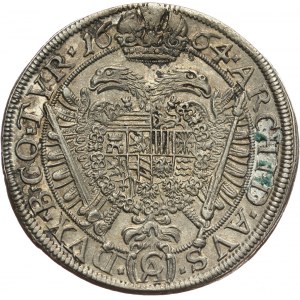 Austria, Leopold I, 15 Kreuzer 1664 CA, Vienna