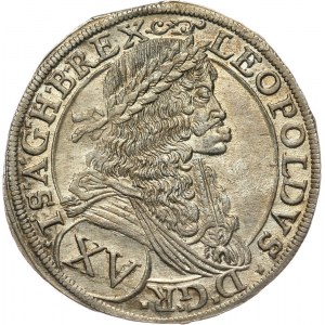 Austria, Leopold I, 15 Kreuzer 1674, Vienna