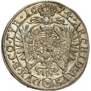 Austria, Leopold I, 15 Kreuzer 1674, Vienna