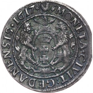 Zygmunt III Waza, ort 1617, Gdańsk