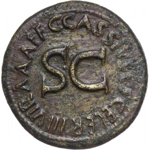 Cesarstwo Rzymskie, August 27 p.n.e. - 14 n.e., sesterc, Rzym