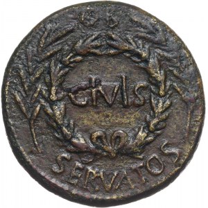 Cesarstwo Rzymskie, August 27 p.n.e. - 14 n.e., sesterc, Rzym