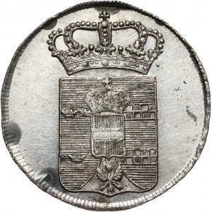 Galicja i Lodomeria, żeton w srebrze z 1773 roku, przyłączenie Galicji i Lodomerii do Austrii