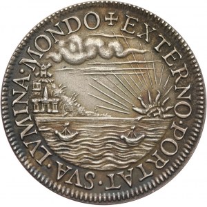 Henryk Walezy, XIX wieczna odbitka (ok. 1880) medalu koronacyjnego z 1573 roku wybitego we Francji