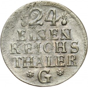 Germany, Brandenburg-Prussia, Friedrich II, 1/24 Taler 1753 G, Stettin 