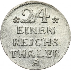 Germany, Brandenburg-Prussia, Friedrich II, 1/24 Taler 1752 A, Berlin
