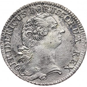 Niemcy, Brandenburgia-Prusy, Fryderyk II, 1/3 talara 1769 B, Wrocław