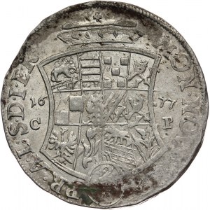 Germany, Anhalt-Zerbst, Carl Wilhelm, 2/3 Taler 1677 CP, Zerbst