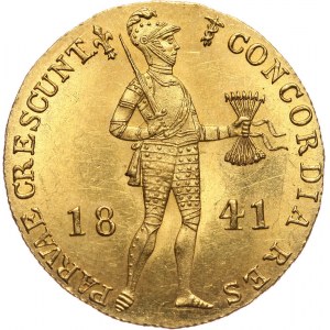 Netherlands, William II, Ducat 1841, Utrecht