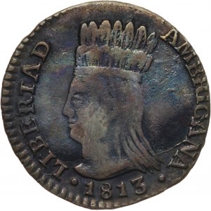 Colombia, Nueva Granada, Real 1813 JF