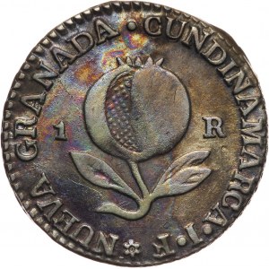Colombia, Nueva Granada, Real 1813 JF